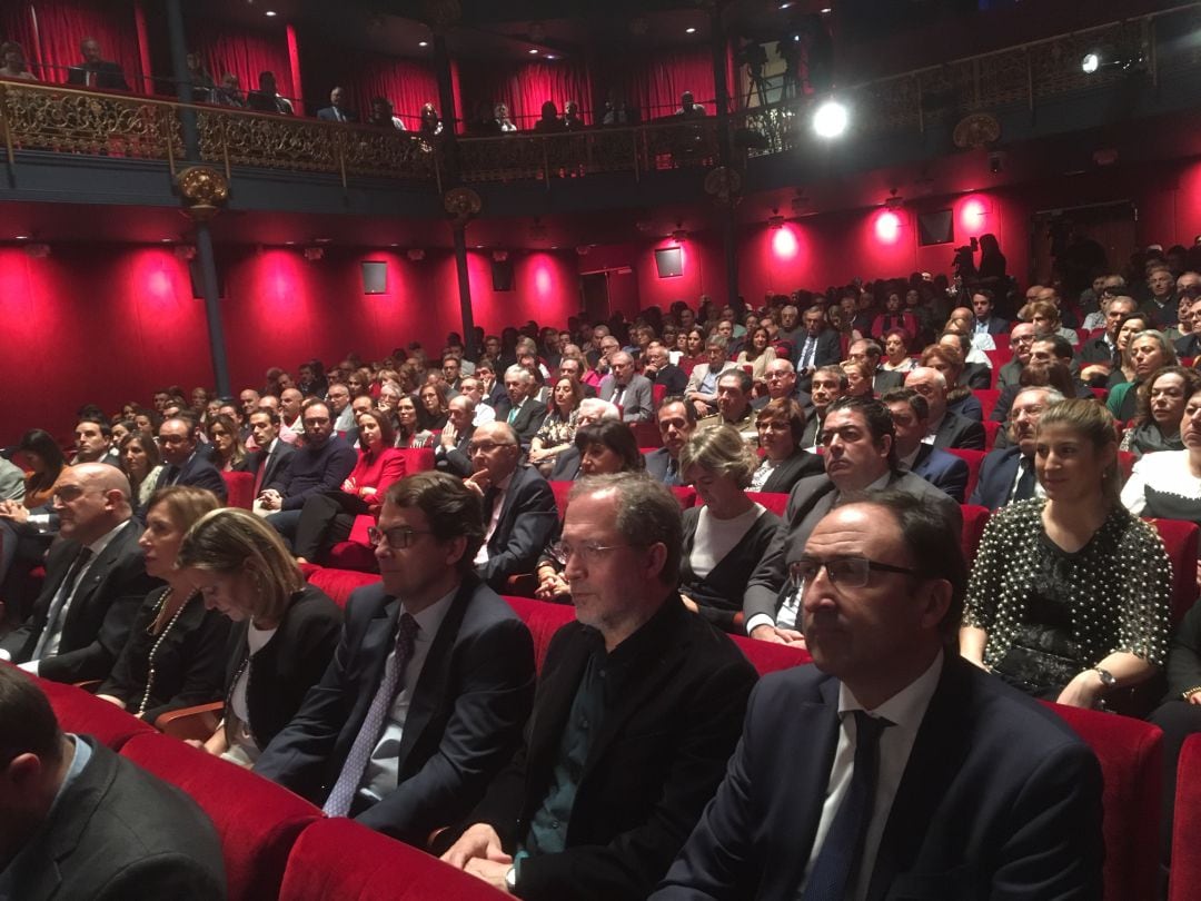 El Teatro Zorrilla de Valladolid, acogió los actos del día de la provincia