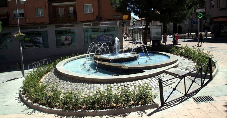 Fuente de la calle Nuestra Señora del Pilar en Alcobendas