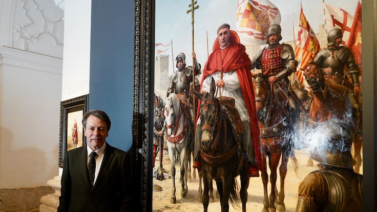 Augusto Ferrer-Dalmau inaugura una exposición en Valladolid