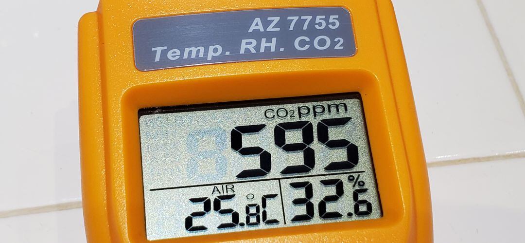 Un modelo de medidor de CO2