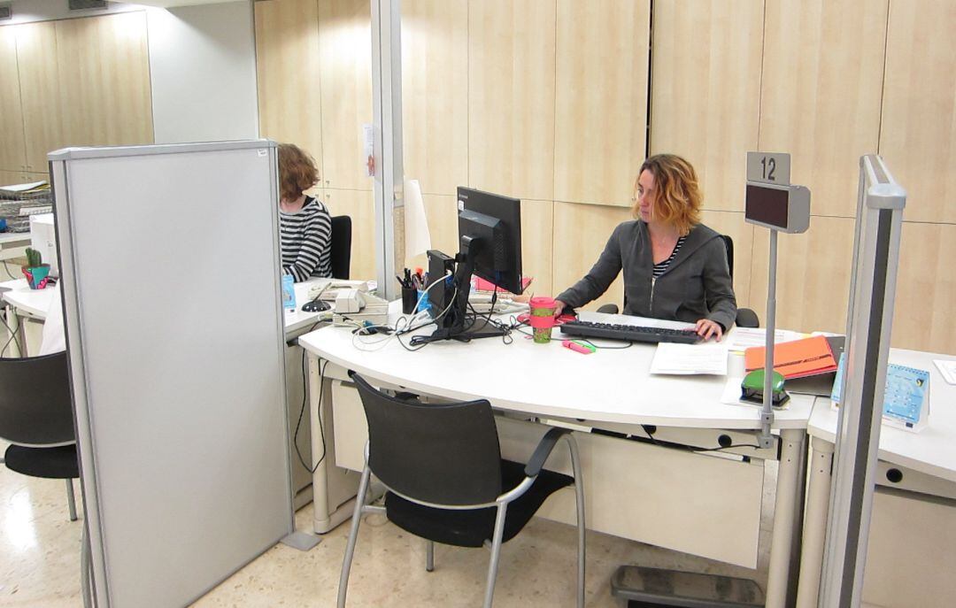 Instalaciones de una oficina de trabajo