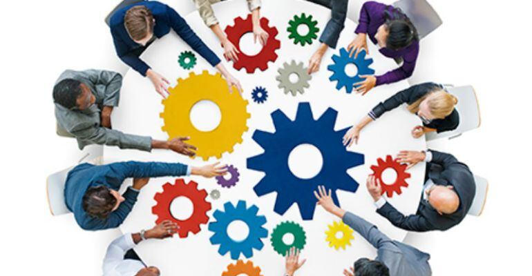 Ilustración sobre el programa Crecimiento empresarial de Alcobendas