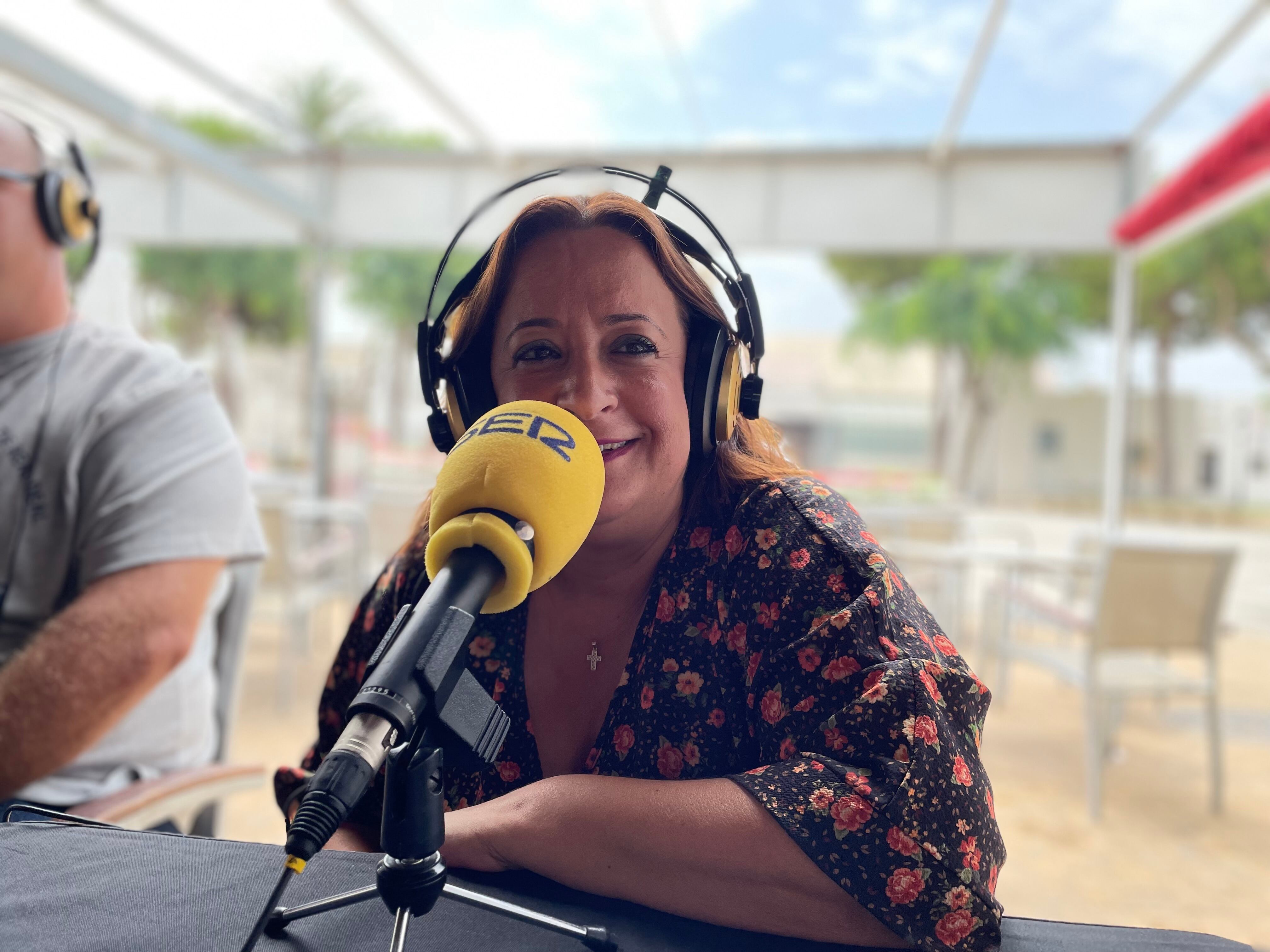 María Collado, delegada de Fiestas San Roque.