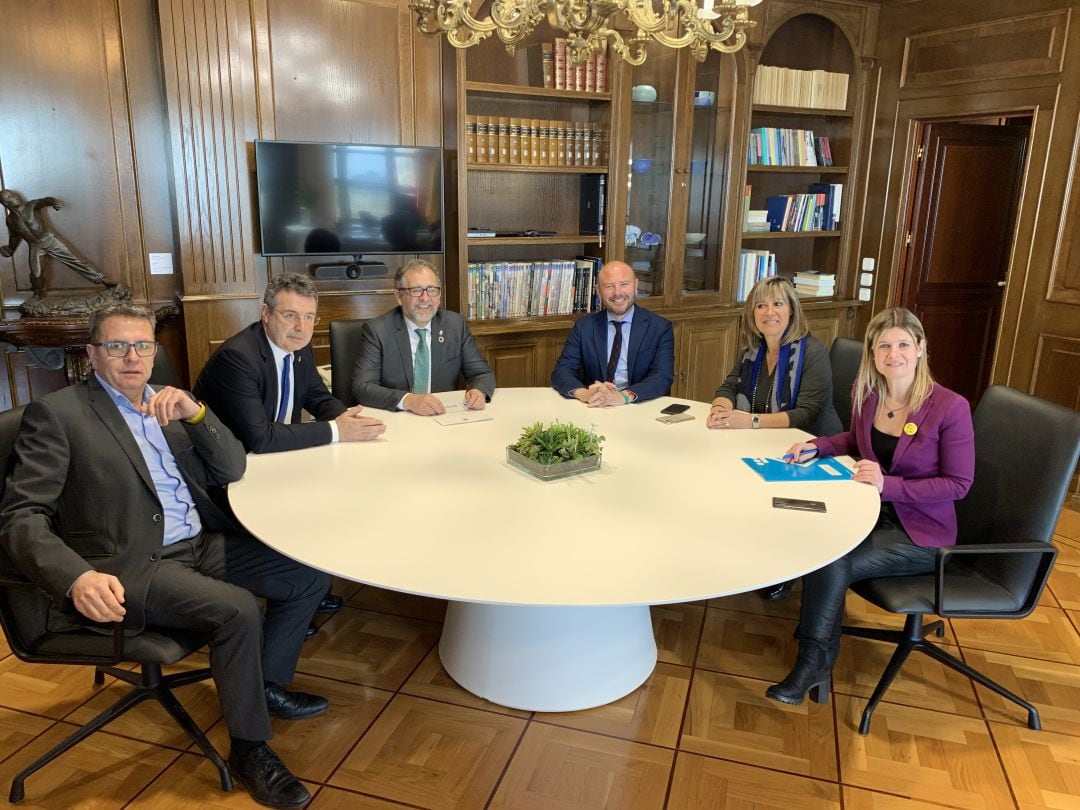 Reunión en Tarragona de las Diputaciones de Tarragona, Barcelona, Lleida, Girona, Castellón y Valencia.