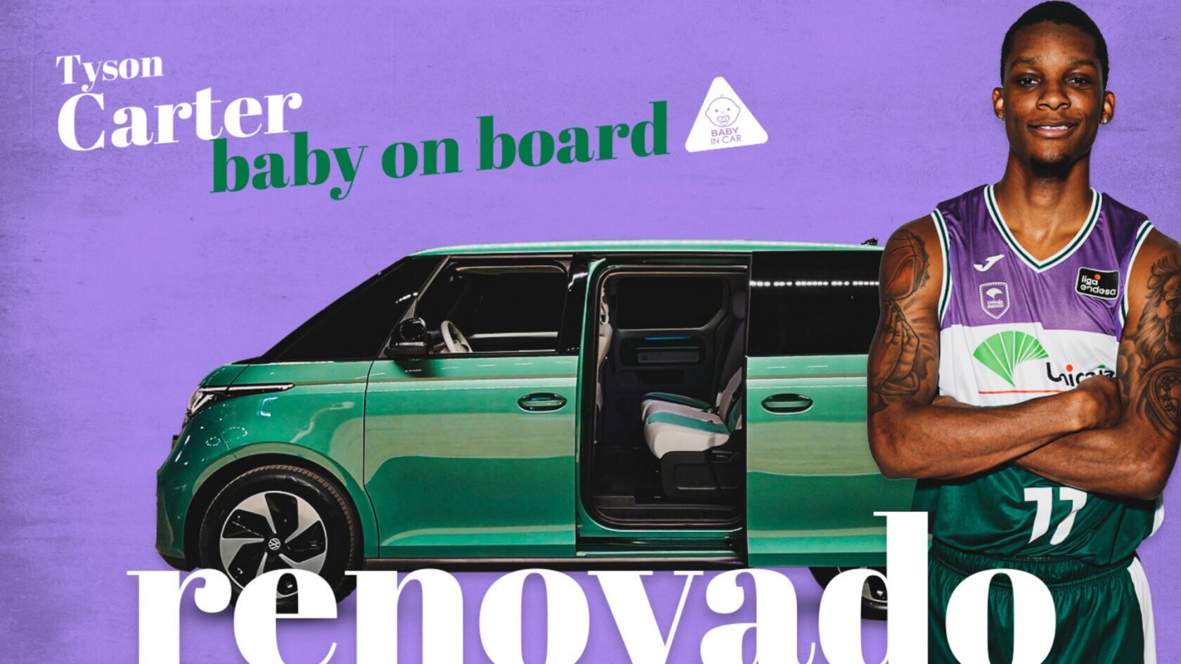 El Unicaja confirmó la renovación de Carter