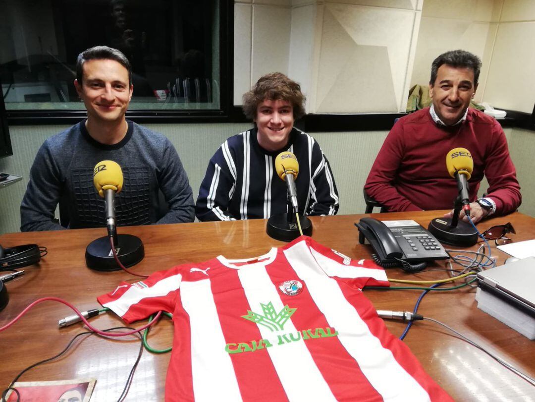 Manu Álvarez, Luis Garrido y José María Casas