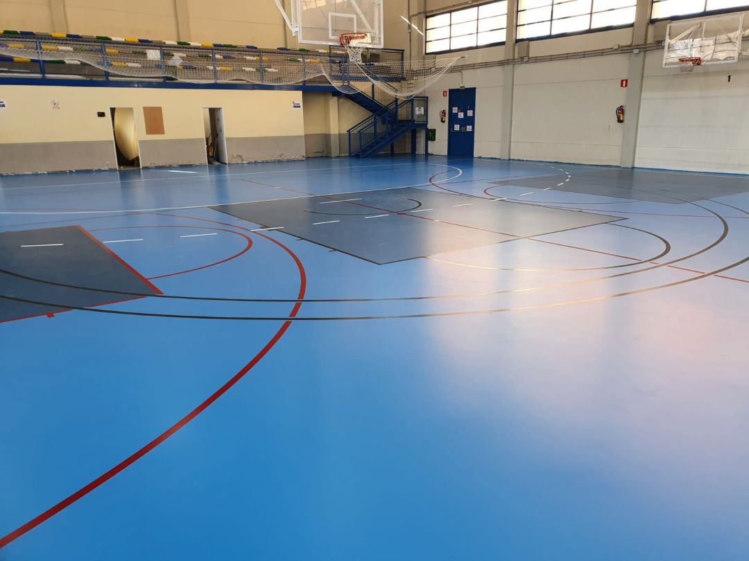 Pista del Pabellón Azul de Elda