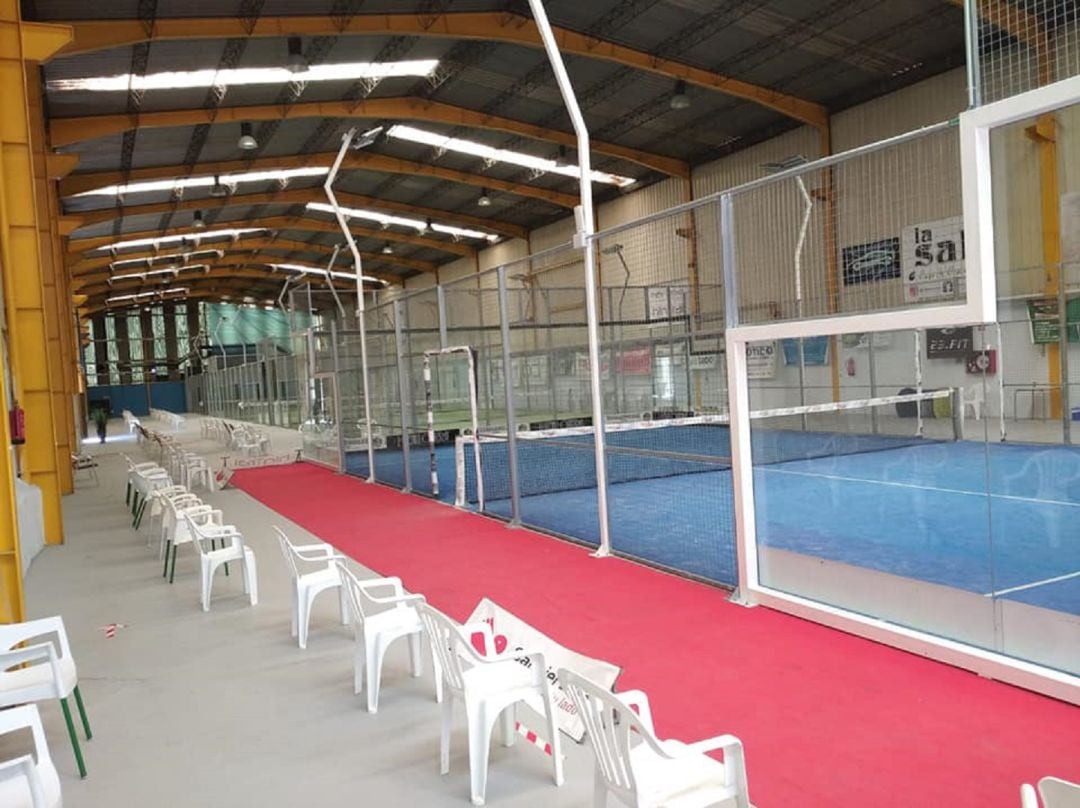 Instalaciones del Medina Pádel Indoor que acogerán el torneo de la villa