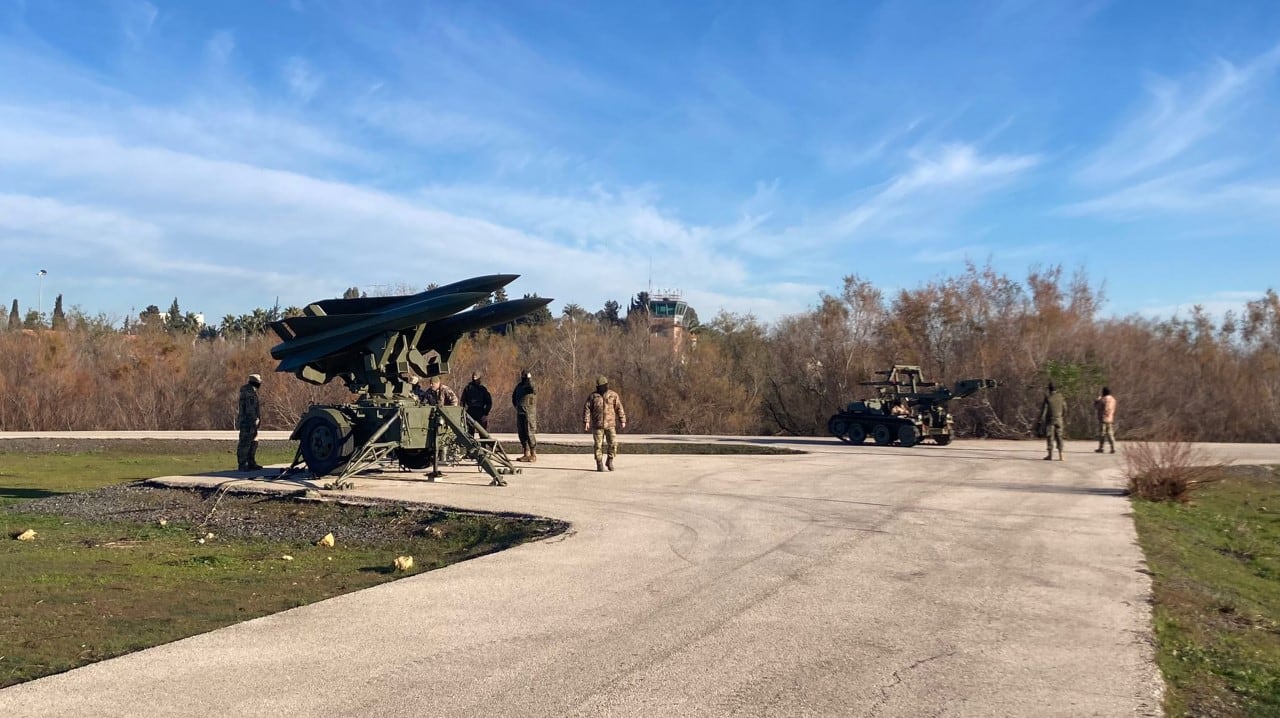 Instrucción de soldados ucranianos en la base militar de El Copero (Sevilla)