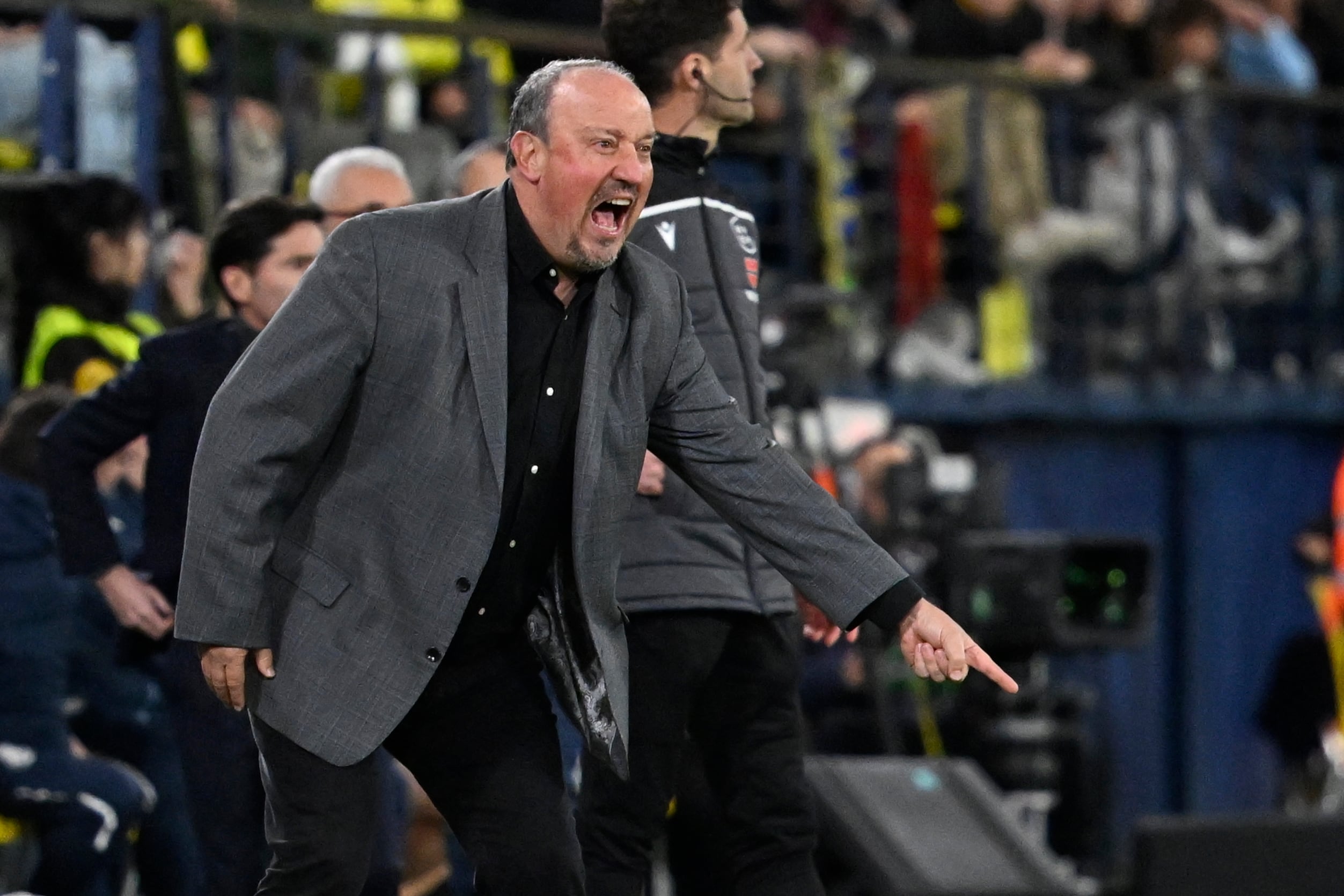 VILLARREAL (CASTELLÓN), 20/12/2023.- El entrenador del Celta, Rafa Benítez, durante el partido de la jornada 18 de LaLiga que Villarreal CF y Celta de Vigo disputan este miércoles en el estadio de La Cerámica. EFE/Andreu Esteban
