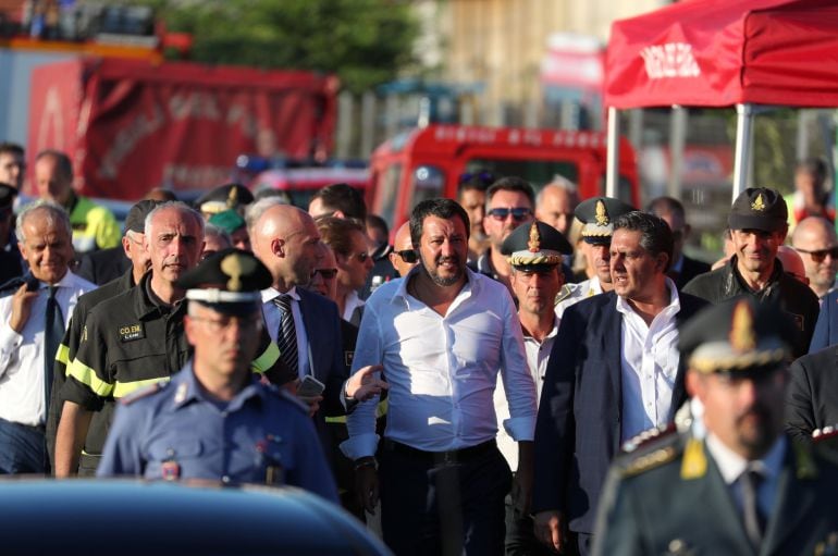 El ministro del Interior Matteo Salvini.