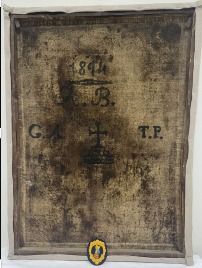 'Retrato de un caballero orante', pintura falsa atribuida al Greco