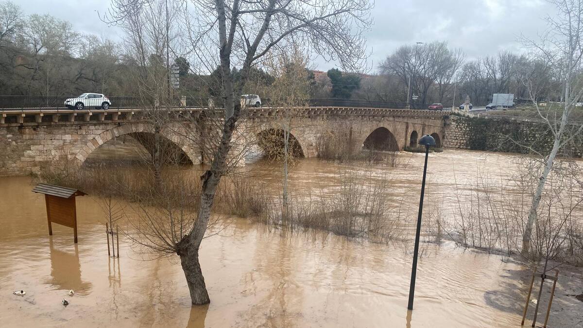 El Ayuntamiento de Guadalajara pide a la Junta una revisión del estado del puente árabe