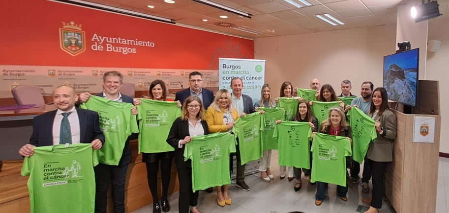 La Asociación Española Contra el Cáncer en Burgos celebra la “IV Marcha Burgos contra el cáncer” el 2 de junio