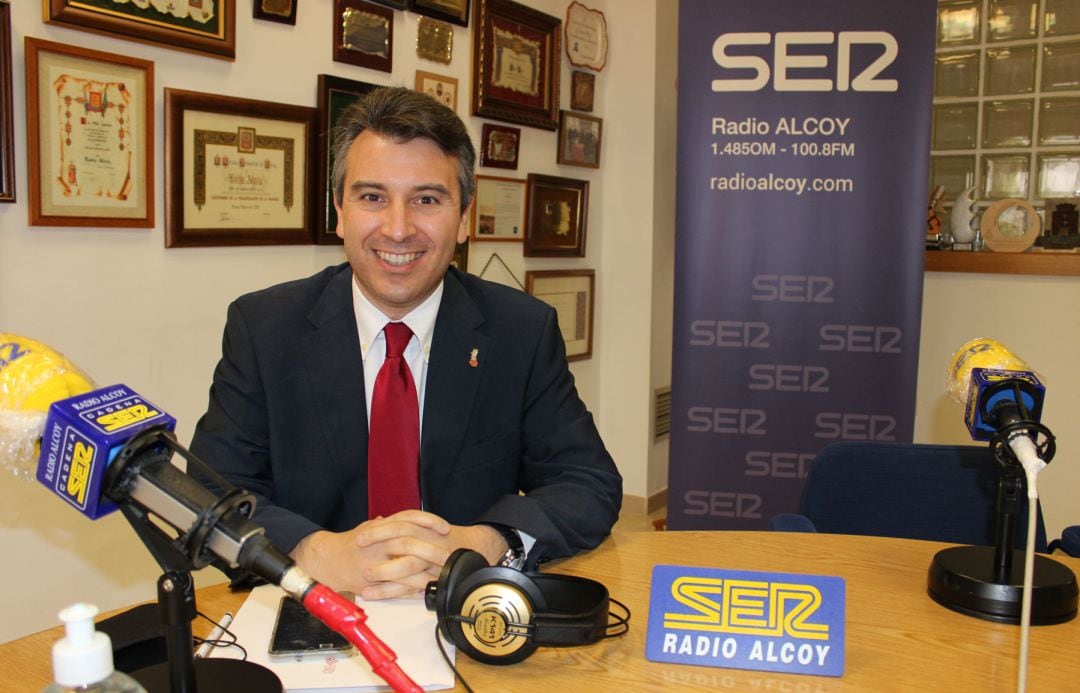 Francesc Gamero en Radio Alcoy