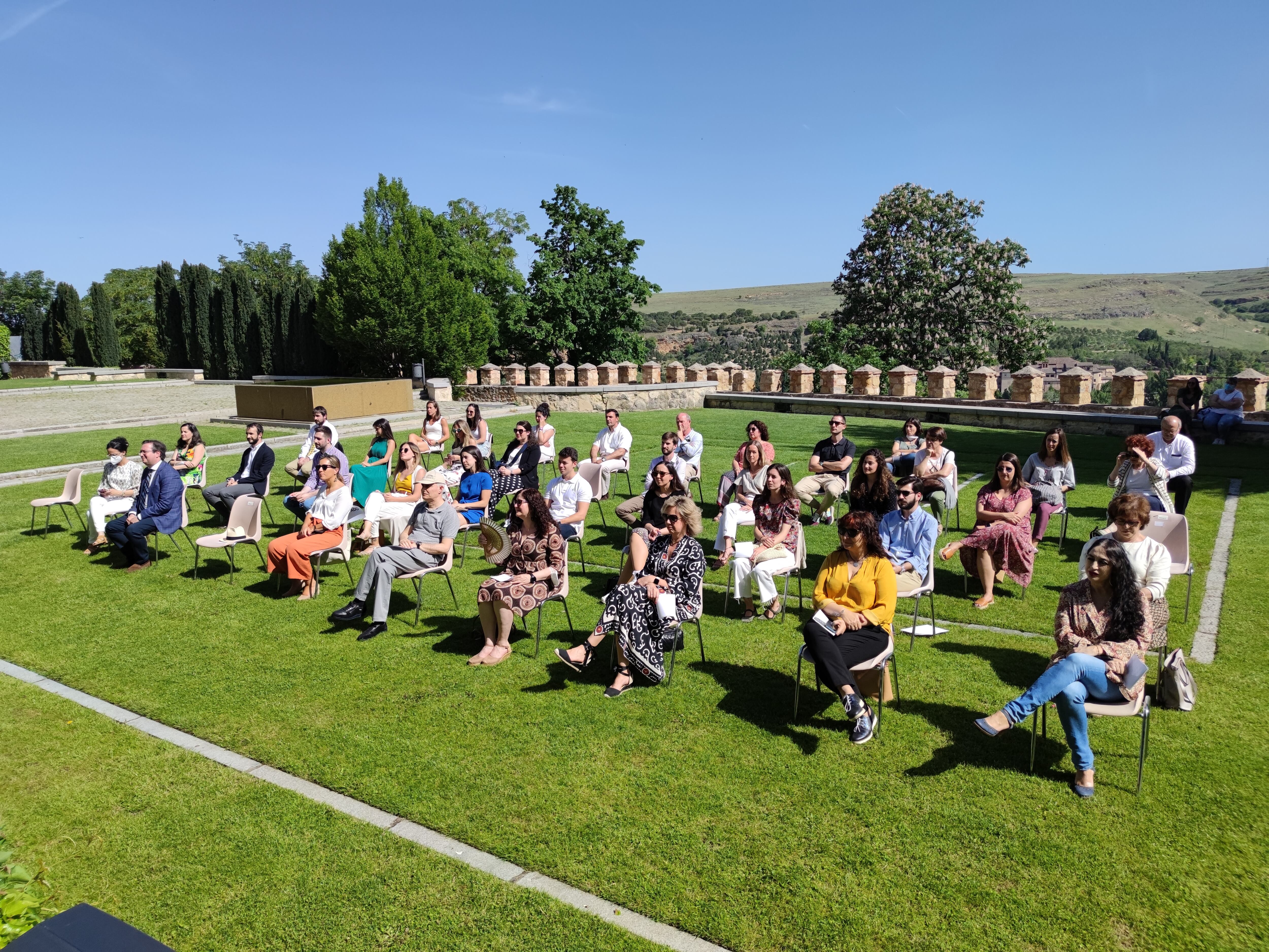 Imagen de los residentes que concluyen su formación sanitaria en Segovia