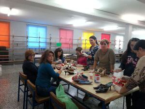 Grupo de mujeres participantes