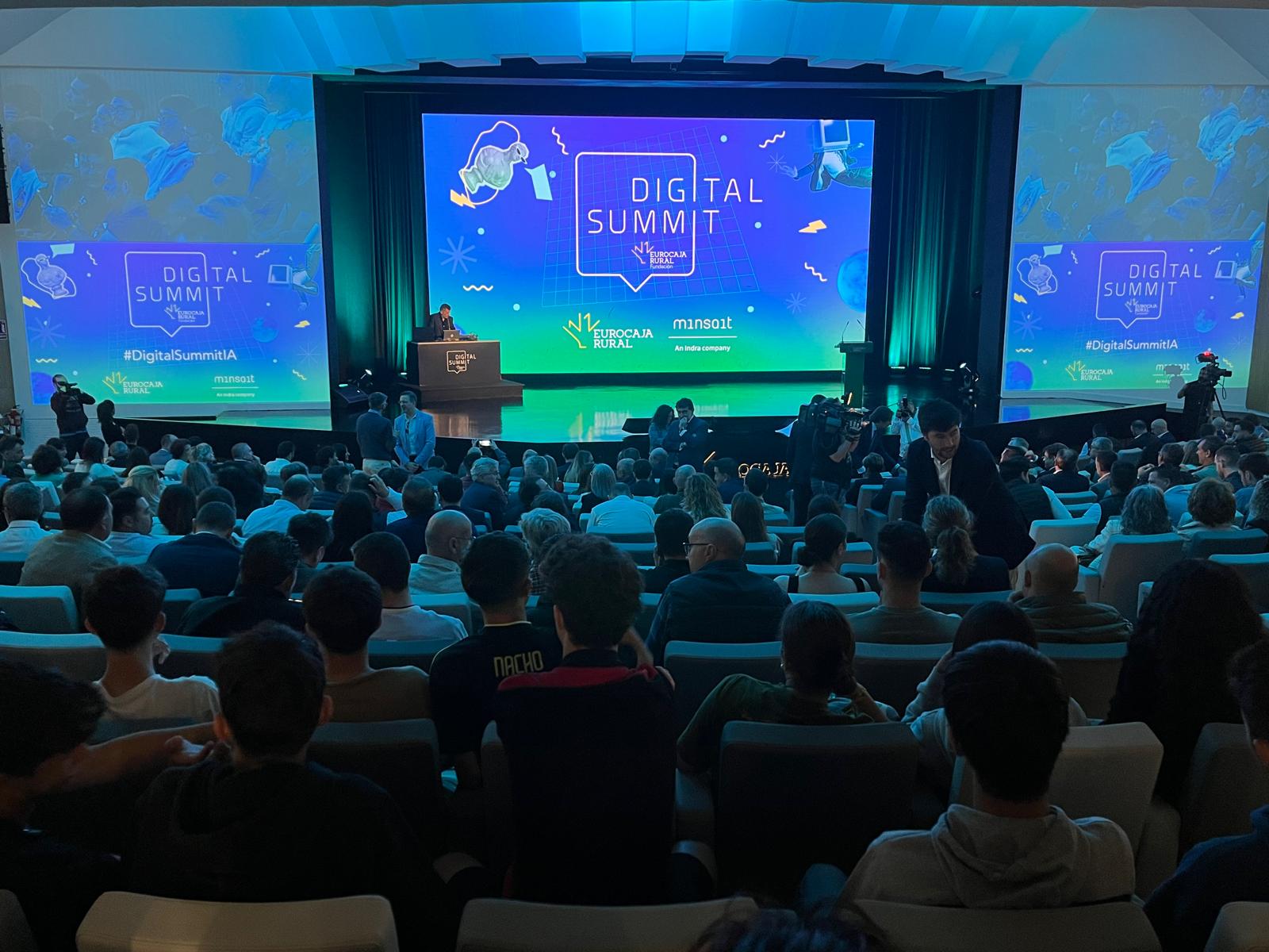 Imagen del evento &#039;Digital Summit&#039; de la Fundación Eurocaja Rural, celebrado este miércoles en Toledo