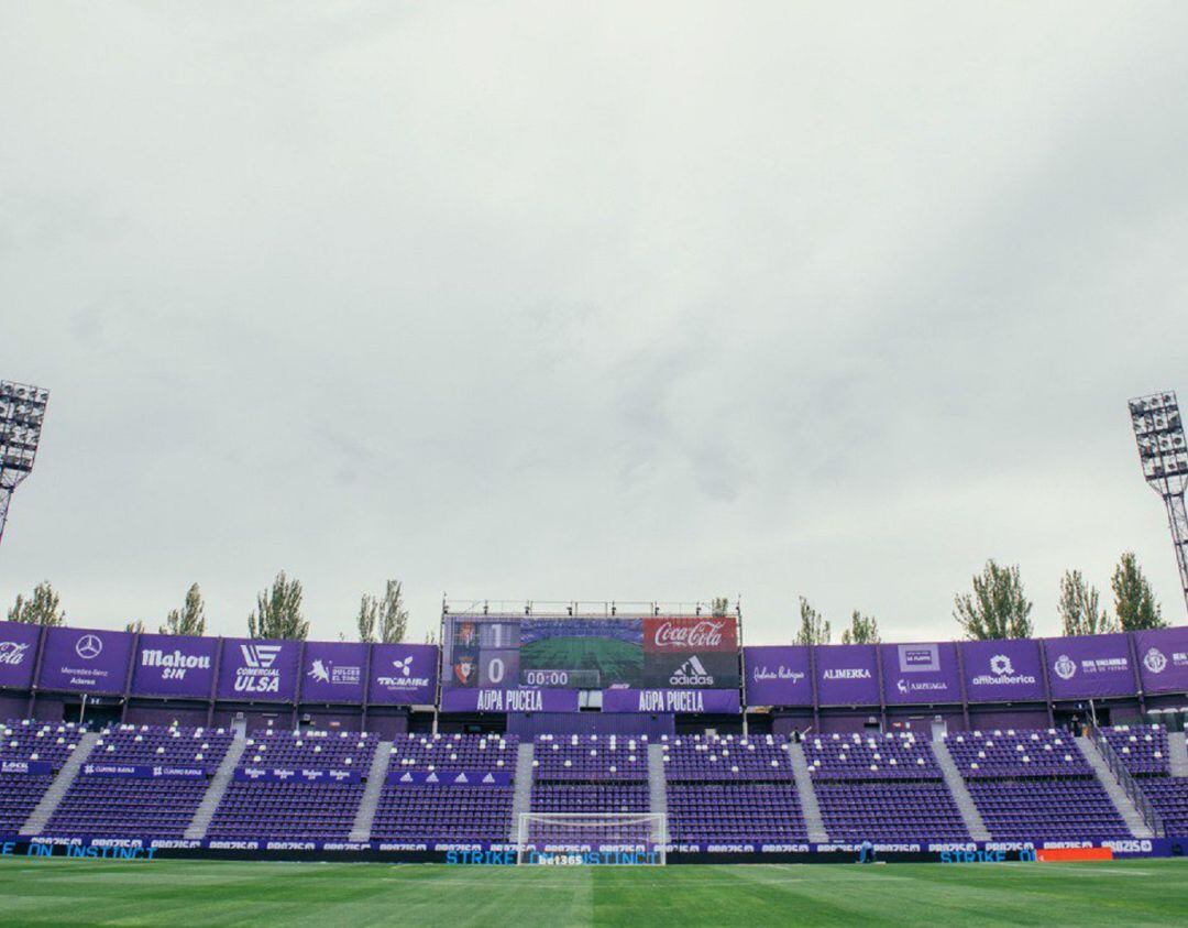 Instantánea del remodelado Estadio José Zorrilla