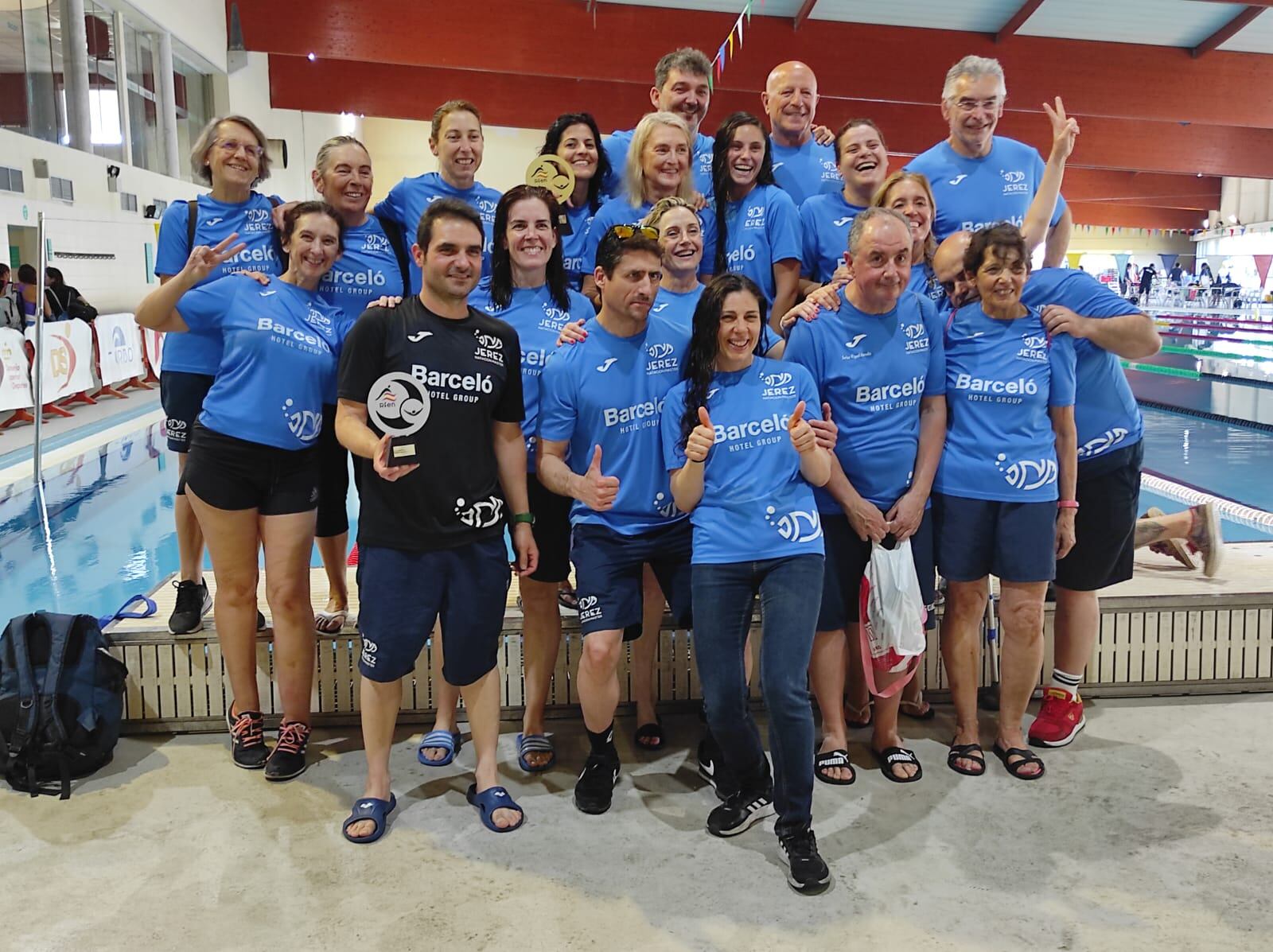 Magnífica actuación del Jerez Máster en Murcia