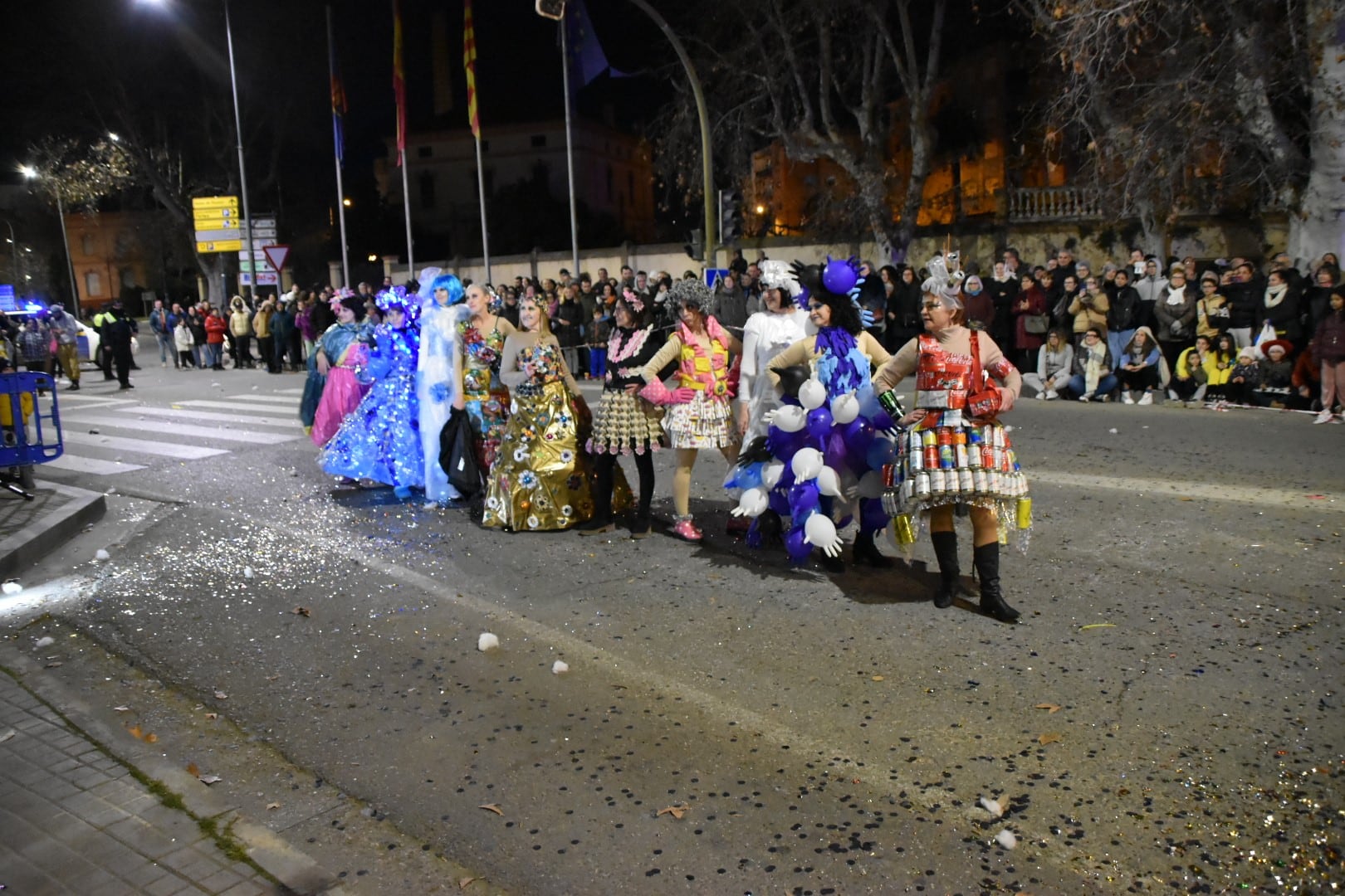 Imagen de archivo del carnaval en Monzón