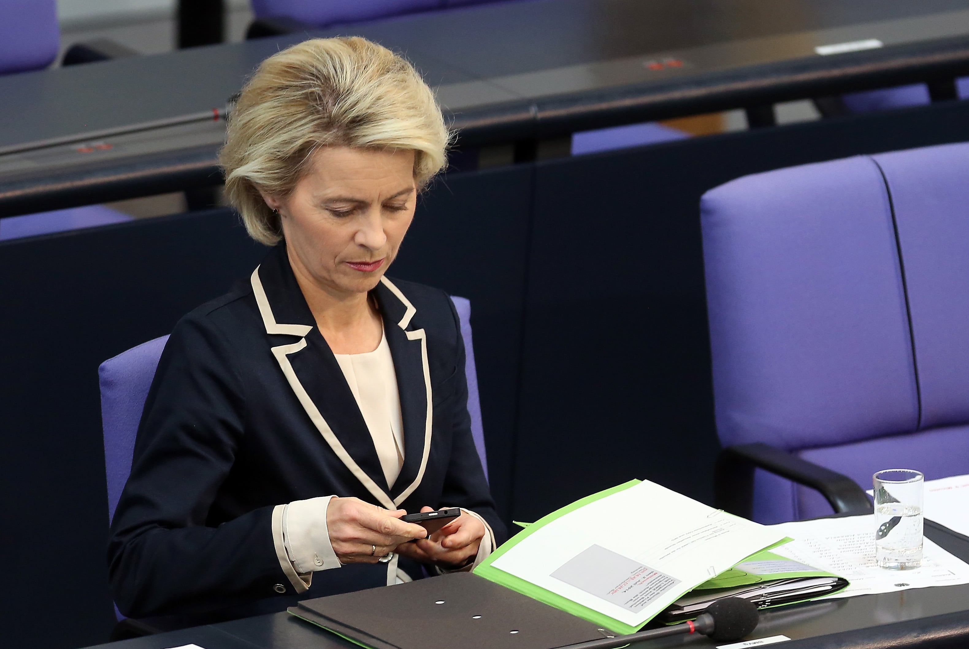 Ursula von der Leyen, presidenta de la Comisión Europea