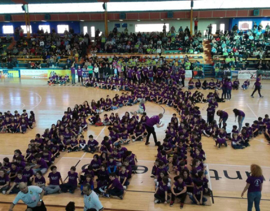 Preparativos de la foto de la cantera del pasado año