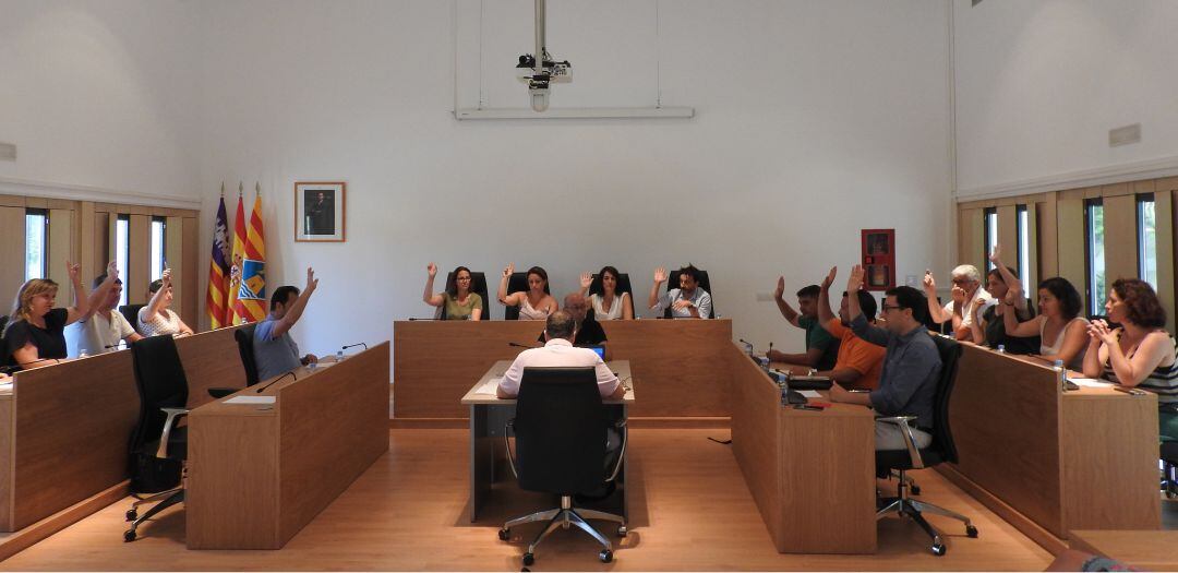 Imagen del pleno de este miércoles