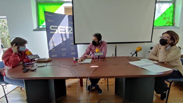 María Dolores Chumillas, concejala de Servicios Sociales y ONG&#039;s, y María Baenas, trabajadora social