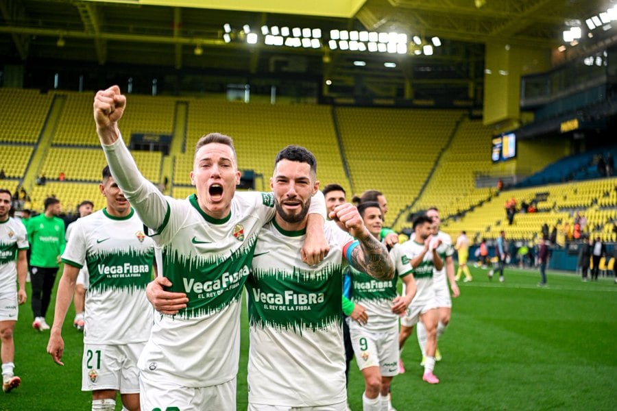 Carlos Clerc y Tete Morente celebran la victoria en Villarreal