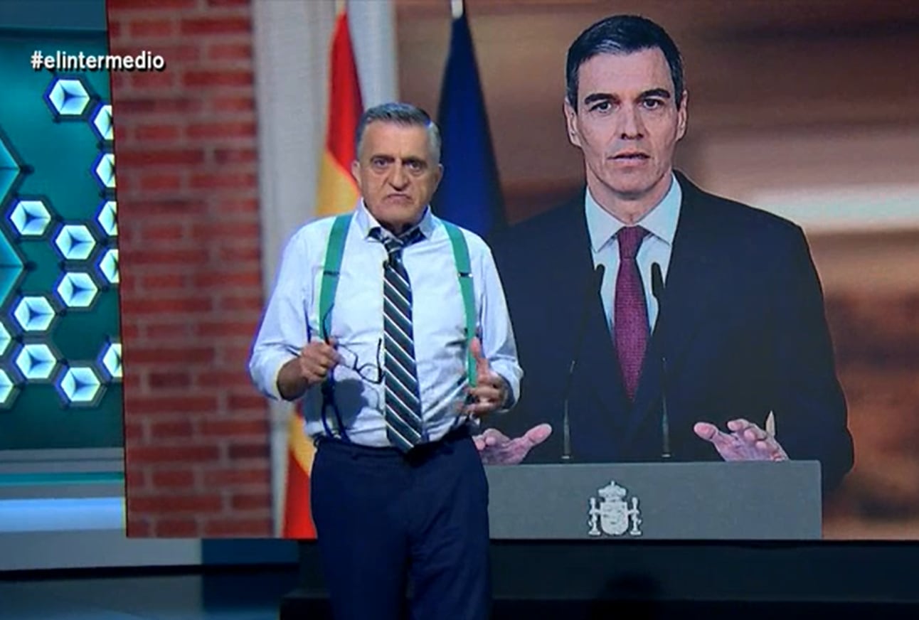 El Gran Wyoming en El Intermedio.