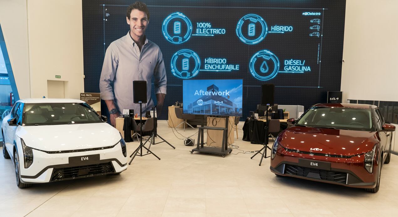 El concesionario Ruedatur presenta en Málaga el nuevo KIA EV4 100% eléctrico