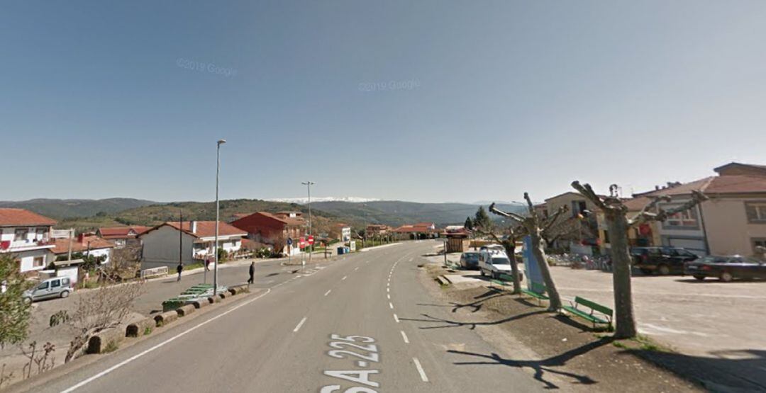 Centro del municipio de Sotoserrano.