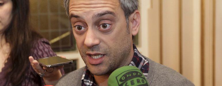 Xulio Ferreiro, alcalde de A Coruña, ante la prensa