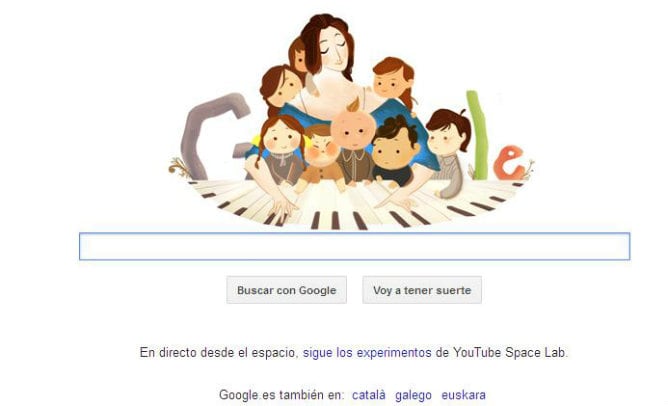 El doodle de Google homenajea este jueves 13 de septiembre a Clara Schumann