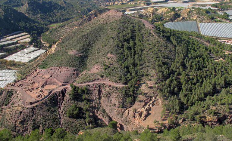 Localización del yacimiento de La Bastida, en Totana