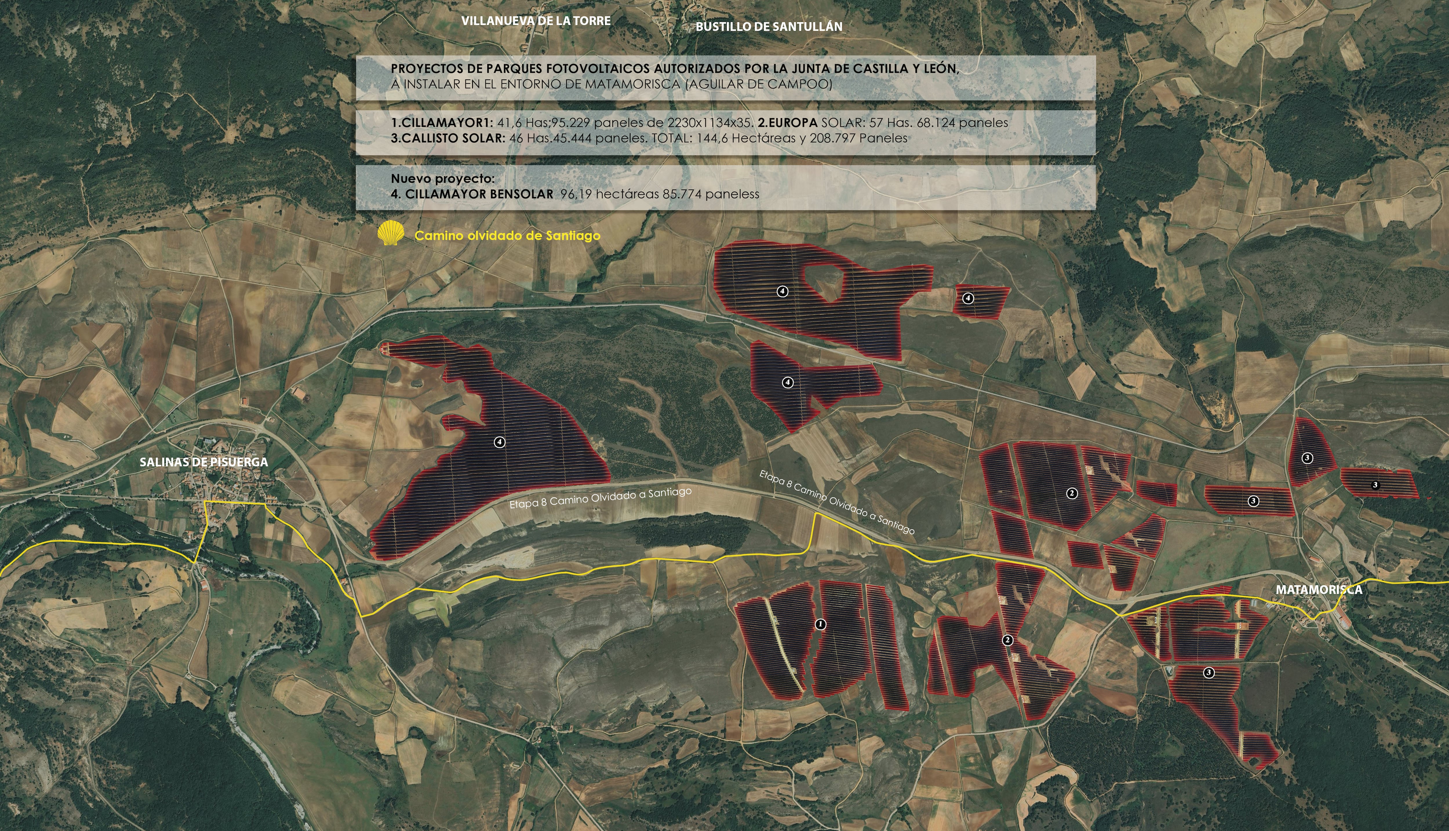 La Mesa Eólica insta a alegar contra la nueva planta solar 'Cillamayor Bensolar'