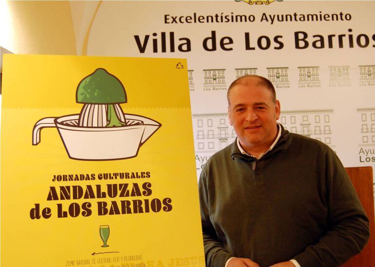 Jorge Romero presenta las Jornadas Culturales Andaluzas en Los Barrios.