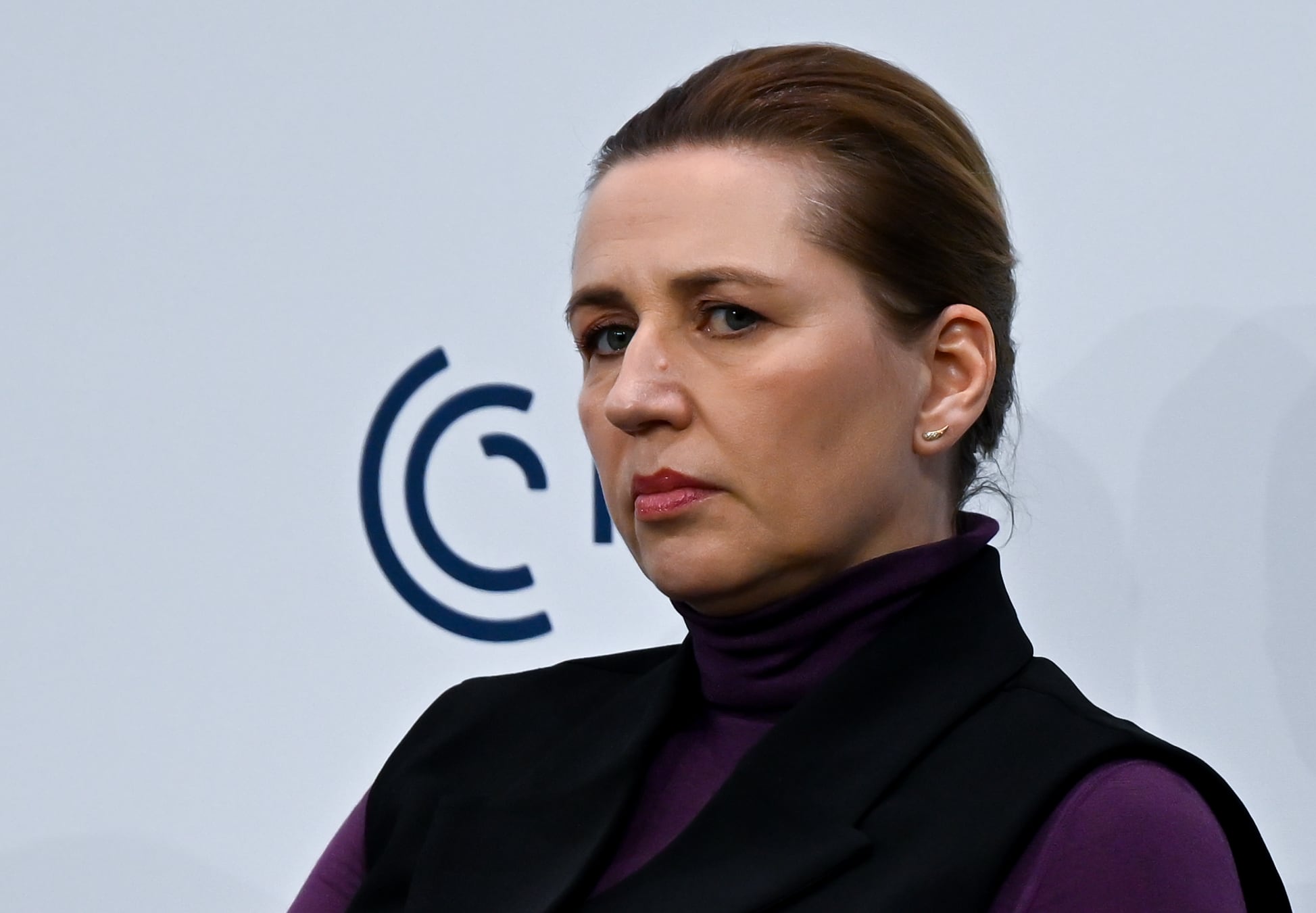 La primera ministra danesa, Mette Frederiksen, durante la pasada Conferencia de Seguridad de Múnich