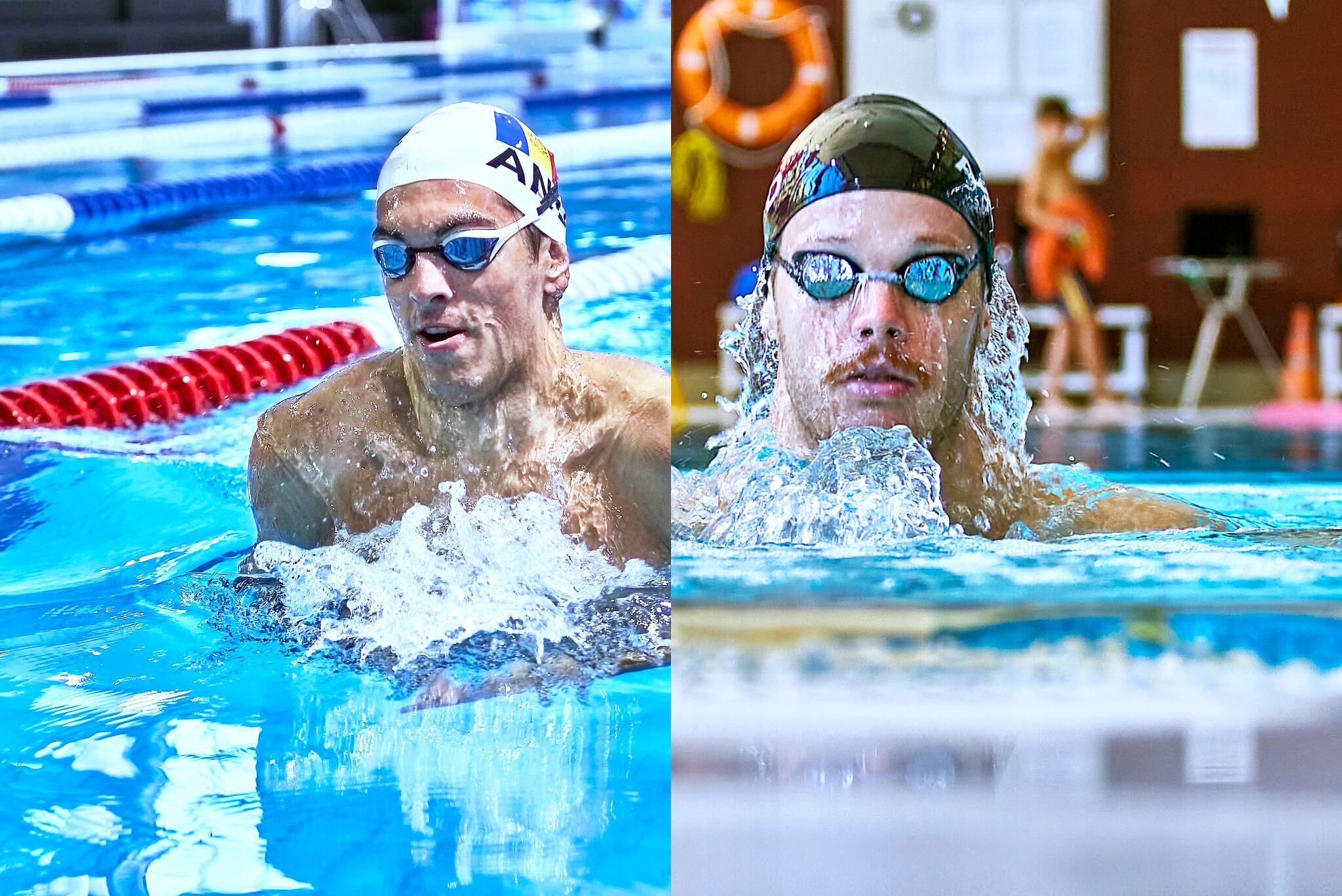 Pelegrina i Lomero durant una competició.