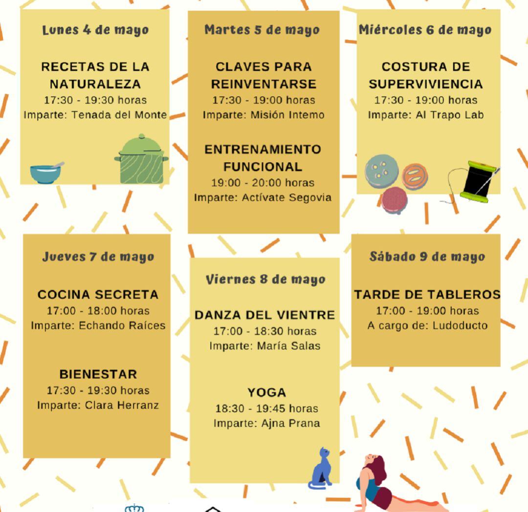 Quienes quieran participar podrán inscribirse por teléfono en el 921 460401 o enviar un correo electrónico a la dirección juventud.actividades@segovia.es  