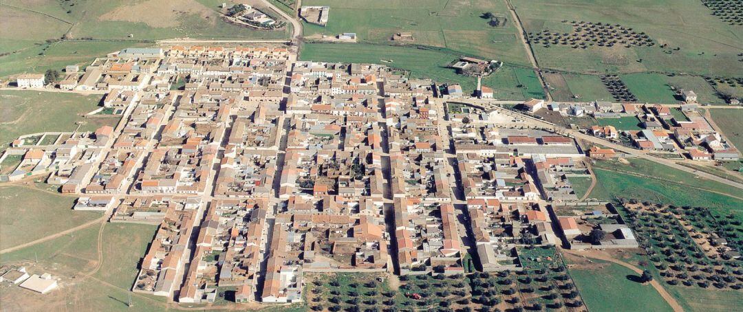 Vista aérea de Guarromán.