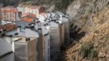 La ladera de Kamiñalde vista desde un dron