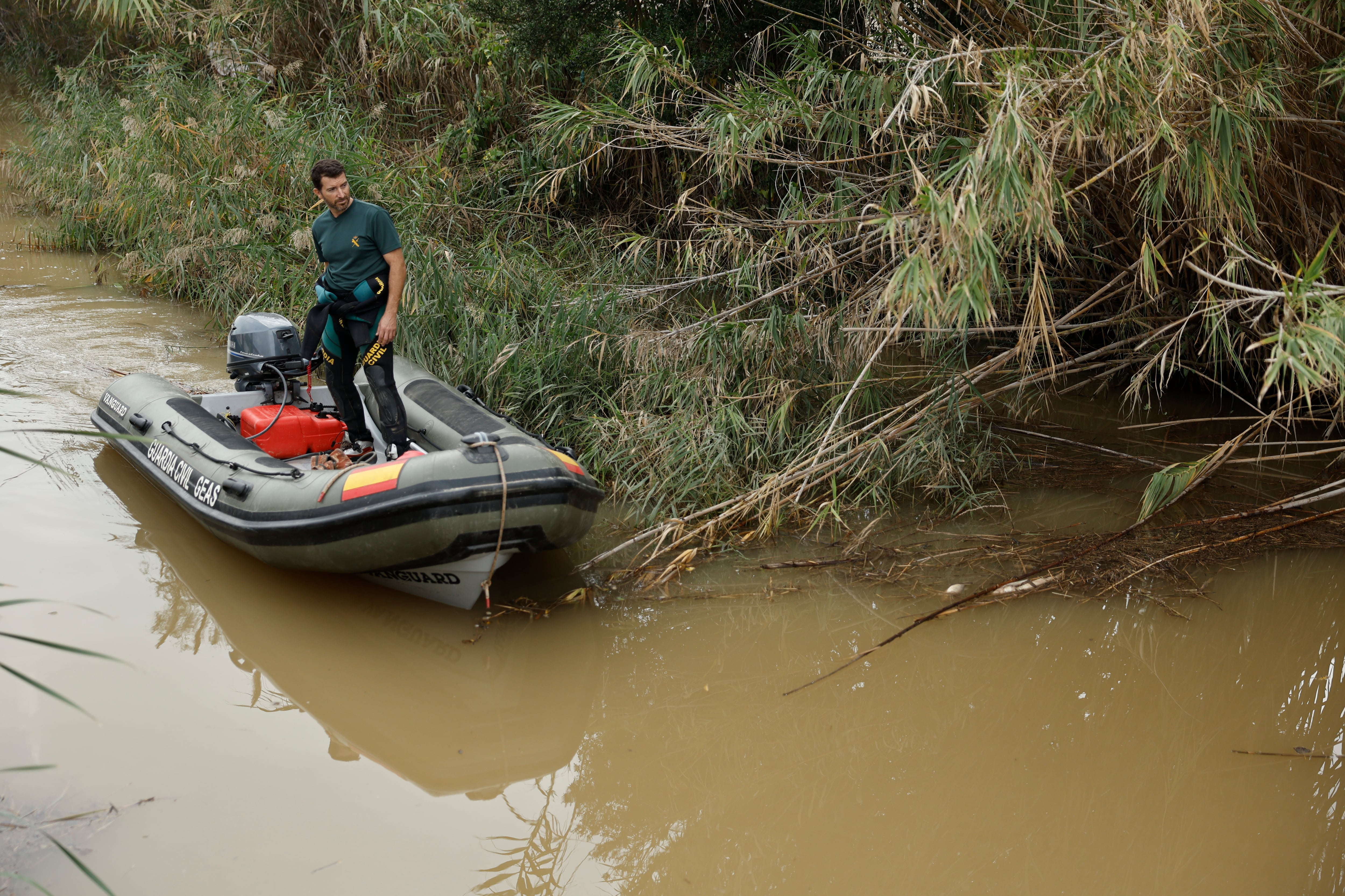 VALENCIA, 06/11/2024.- Tres hombres y una mujer siguen desaparecidos tras una semana sin avances en la búsqueda EFE/ Biel Aliño