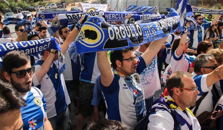 La afición poblará el Rico Pérez frente al Cádiz