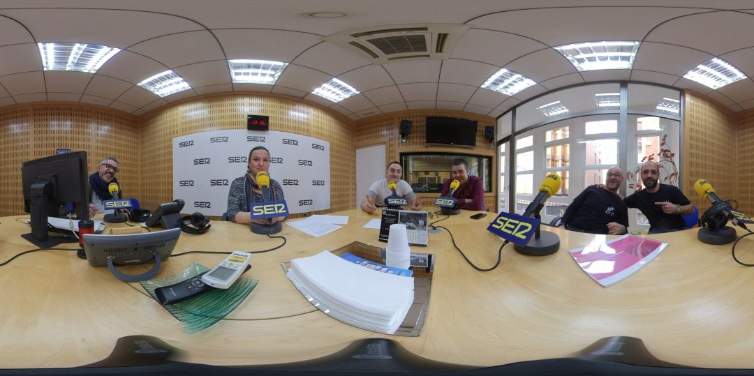 Foto 360º en los estudios de Radio Murcia