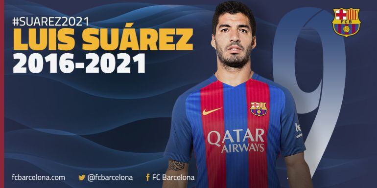 Luis Suárez renueva hasta 2021