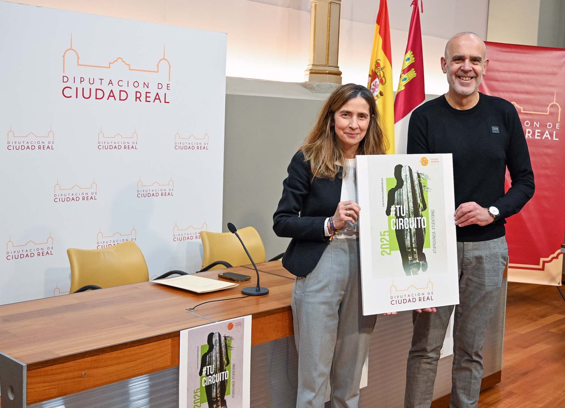 Presentación del Circuito de Carreras Populares en la Diputación de Ciudad Real