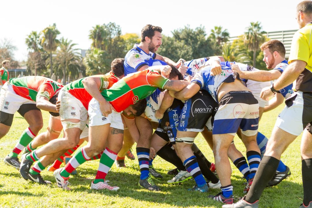 Imagen el último partido disputado en La Pradera