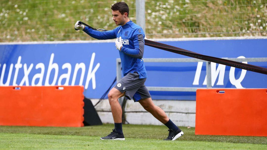 Guevara se ejercita en Zubieta